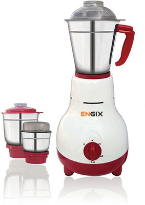 

Engix Mini Matka 3 jar Mixer Grinder 650W with One Year Warranty 650 Mixer Grinder(White, 3 Jars)