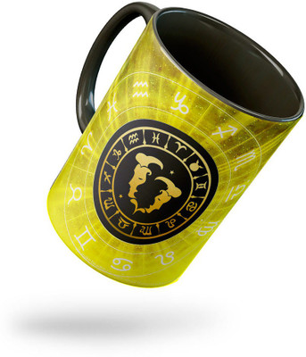 Tee Mafia zodiac gemini Ceramic Coffee Mug(330 ml)
