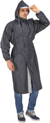 GoodluckSB Solid Men Raincoat