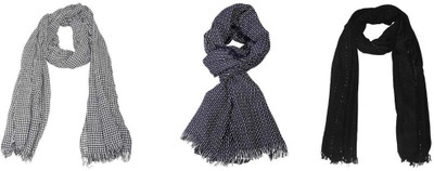 Aimee Striped Pure Cotton Men Fancy Scarf