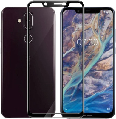 MT Guard Edge To Edge Tempered Glass for Nokia 8.1(Pack of 1)
