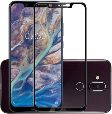 MT Guard Edge To Edge Tempered Glass for Nokia 8.1(Pack of 1)