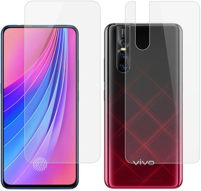 CASE CREATION Front and Back Screen Guard for Vivo V15 Pro(Pack of 2)