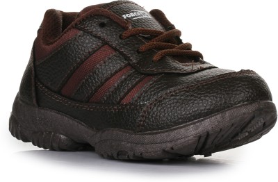 LIBERTY Boys & Girls Lace Running Shoes(Brown)