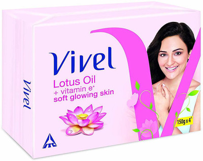 Vivel Oil Bathing Bar(4 x 150 g)