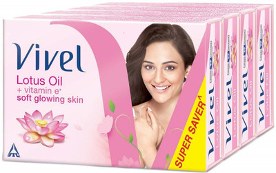 Vivel Lotus Oil Bathing Bar(4 x 100 g)