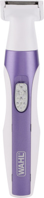 Wahl 05604-324 Runtime: 30 min Trimmer for Women(White, Purple)