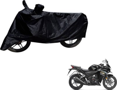 THE REAL ARV Two Wheeler Cover for Honda(CBR 250R, Black)