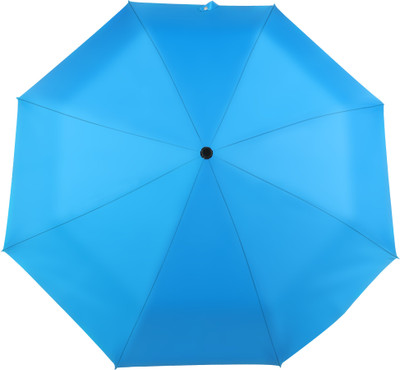 Flipkart SmartBuy 3 fold Auto Open Nylon Umbrella(Blue)