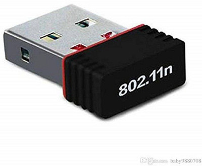 

JAMUS Wi-Fi Receiver 2.4Ghz 802.11B/G/N 600Mbps 2.0 Wireless Wi-Fi Network USB Adapter (Black) USB Adapter(Black)