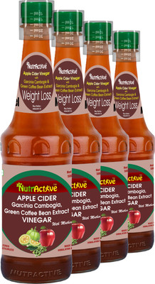 NutrActive nu_gcgcbe-500ml-4 Vinegar(4 x 125 ml)