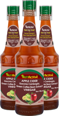 NutrActive nu_gcgcbe-500ml-3 Vinegar(3 x 166.67 ml)
