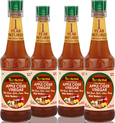 NutrActive nu_gglh-500ml-4 Vinegar(4 x 125 ml)