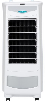 Symphony 9 L Room/Personal Air Cooler(White, Silver)