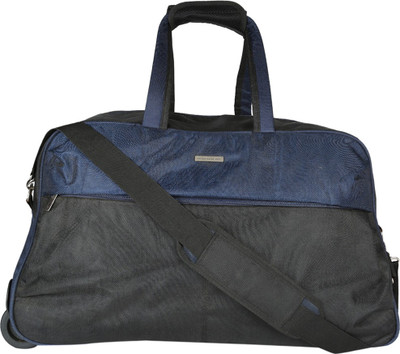 

Peter England Men Blue Synthetic Trolley bag Waterproof Trolley(Blue, 4 inch)