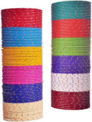 Zulka Get Your Traditions Metal Bangle Set(Pack of 144)