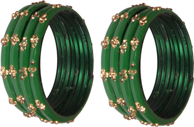 NMII Glass Zircon Bangle(Pack of 8)