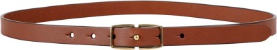 HIDESIGN Women Party Brown Genuine Leather Belt