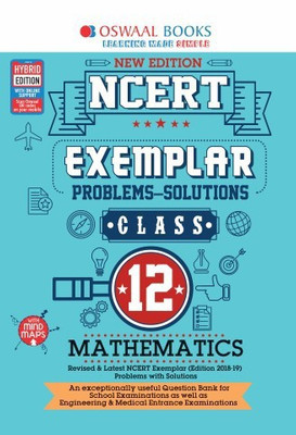 Oswaal Ncert Exemplar (Problems - Solutions) Class 12 Mathematics(English, Paperback, unknown)
