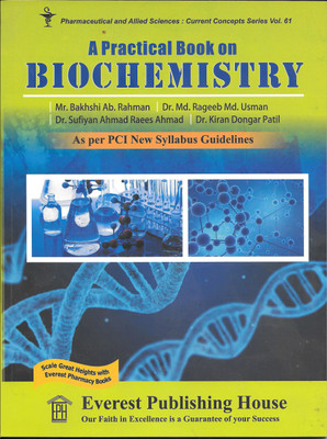 A Practical book on Biochemistry(English, Paperback, Dr. Rageeb, Dr.Kiran Patil, Mr. Bakshi Rahman, Dr. Sufiyan Ahmad Raees)