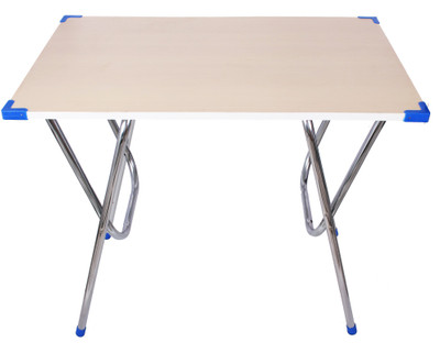 Ebee Engineered Wood Computer Desk(Straight, Finish Color - Beige)