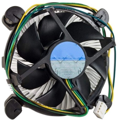 Anweshas Heatsink CPU Fan E97379-001 for Socket LGA 1155 1150 for Cleron i3 i5 i7 3.30 GHz Cooler(Black)