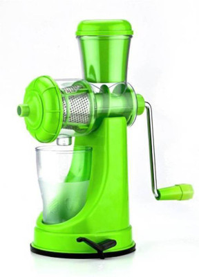 Aarunsh Plastic Good Quality Fruits and Vegetable Plastic Hand Juicer (Green) Hand Juicer(Green)