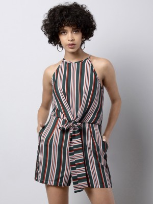 FABALLEY Striped Women Jumpsuit