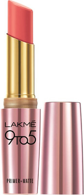 

Lakme 9 to 5 Primer Plus Matte Lip Color(Blush Book, 3.6 g)
