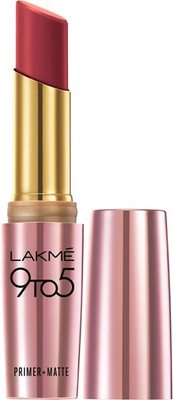 

Lakme 9 to 5 Primer Plus Matte Lip Color(Berry Base, 3.6 g)