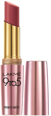 

Lakme 9 to 5 Primer Plus Matte Lip Color(Rosy Sunday, 3.6 g)