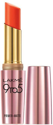 

Lakme 9 to 5 Primer plus Matte Lip Color(Vermilion Fired, 3.6 g)