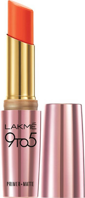 

Lakme 9 to 5 Primer plus Matte Lip Color(Saffron Gossip, 3.6 g)