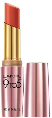 

Lakme 9 to 5 Primer plus Matte Lip Color(Brick Blush, 3.6 g)