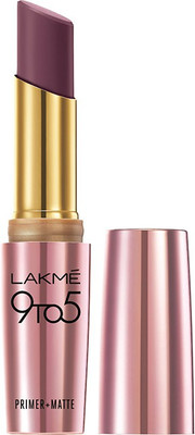 

Lakme 9 to 5 Primer Plus Matte Lip Color(Garnet Punch, 3.6 g)