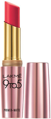 Lakme 9 to 5 Primer Plus Matte Lip Color(Rosy Mind, 3.6 g)