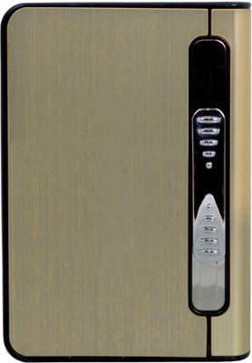JMALL Refillable Cigarette Lighter With 10 Cigarette Holder - 18 PIA WITH CASE Pocket Lighter(Green)