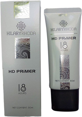Hilary Rhoda for face silky smooth texture HD Primer  - 30 ml(Transparent)