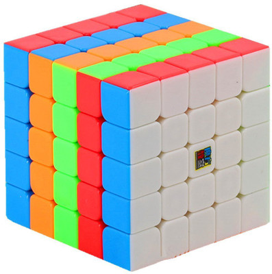 MoYu u 5x5 Stickerless Justin's cube 1 Pieces(1 Pieces)
