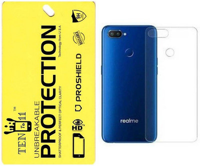 Ten To 11 Back Screen Guard for Realme C2(Pack of 1)