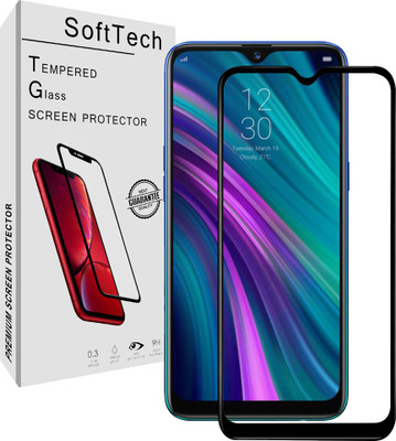 SoftTech Edge To Edge Tempered Glass for Oppo F9, OPPO F9 Pro, Realme 2 Pro, Realme U1, Realme 3 Pro(Pack of 1)
