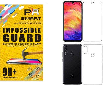 PR SMART Front and Back Tempered Glass for Mi Redmi 7, Mi Redmi Y3(Pack of 1)