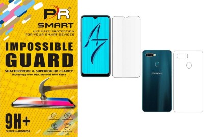 PR SMART Front and Back Tempered Glass for Oppo A5S, (Flexible), oppo a5s(Pack of 1)