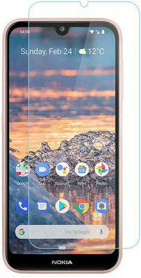 BIZBEEtech Tempered Glass Guard for nokia 4.2(Pack of 1)