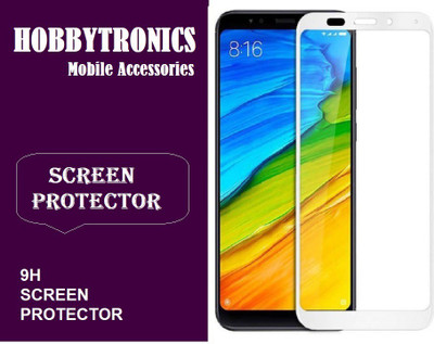 HOBBYTRONICS Tempered Glass Guard for Mi Redmi Note 5 Pro(Pack of 1)