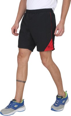 FOREST CLUB Solid Men Black Sports Shorts