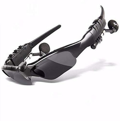 Heypex BS-20 Smart Wireless Bluetooth Sunglass with In-Built In-Ear Earphone with Mic(Smart Glasses, Multi Color)