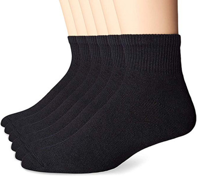 MUKHAKSH Women Solid Mid-Calf/Crew(Pack of 6)
