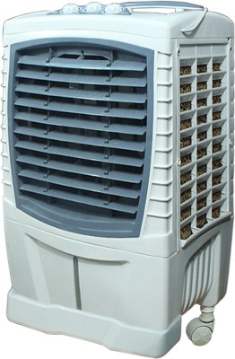 

QUBIFT COOLEST_85_LTR AIR BOOSTER Tower Air Cooler(Brown, 85 Litres)