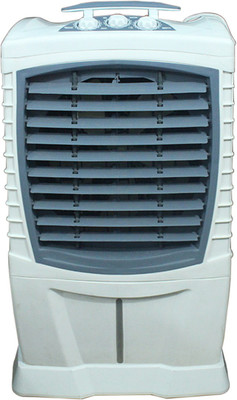QUBIFT CoolBreeze Desert Air Cooler(Grey, 85 Litres)
